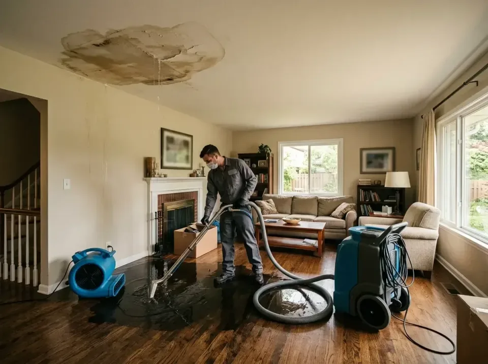 attic-pipe-burst-ceiling-drip-008 — frequently asked questions, Water Damage Restoration & Carpet Care in Stockbridge, GA